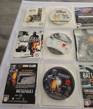 Lote Juegos PS3 Battlefield