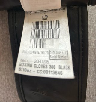 Guantes de boxeo Outshock negros