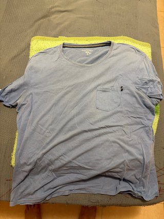 Camiseta azul InExtenso Talla XL