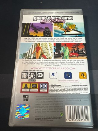 Grand Theft Auto: Vice City Stories PSP