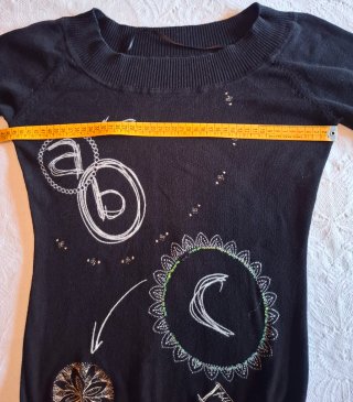 Jersey fino Desigual negro