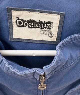 Chaqueta Desigual Talla 38 Azul