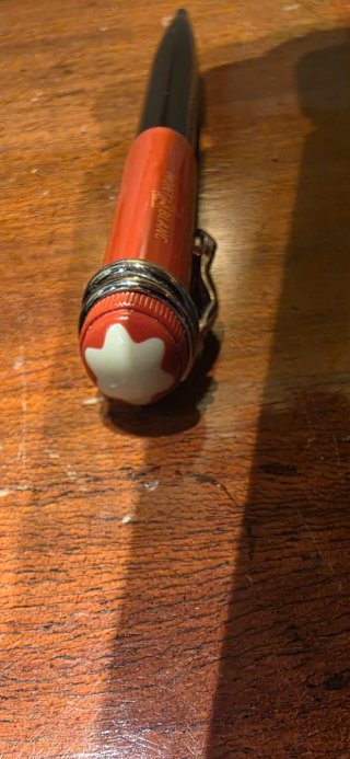 Coppia penne Montblanc Snake e Rotary belle