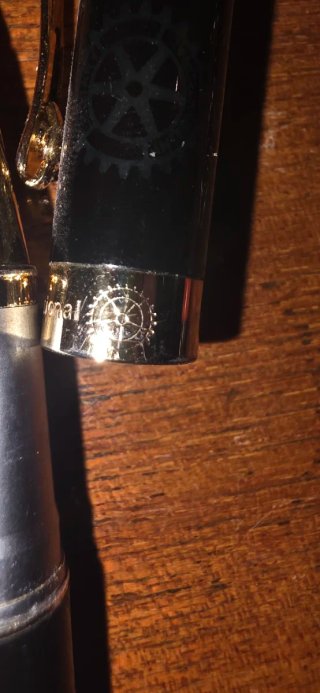 Coppia penne Montblanc Snake e Rotary belle