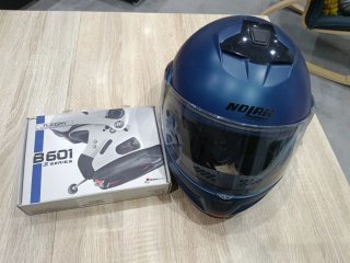 2 Cascos de Moto Integrales Azul Marino