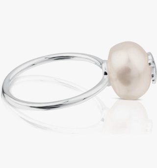 Anillo Tous Plata 925 Perla Oso
