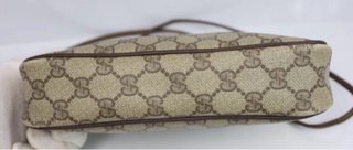 Bolso bandolera Gucci beige y marrón