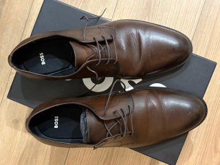 Zapatos Hugo Boss Marrón Oscuro Talla 45-46