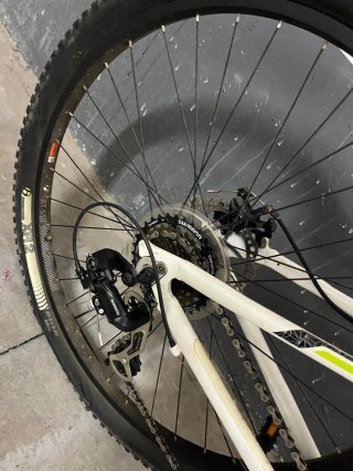 Bicicleta de Montaña Trek Blanca