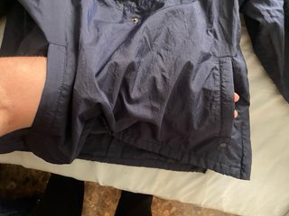 Cortavientos azul mujer talla S