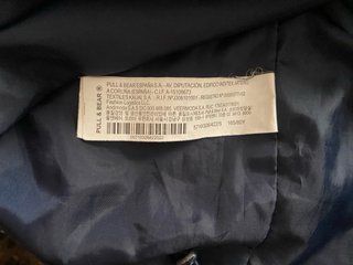 Cortavientos azul mujer talla S