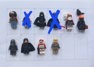 Minifiguras LEGO Star Wars