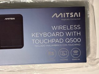 Teclado Mitsai Q500 Wireless com Touchpad