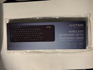 Teclado Mitsai Q500 Wireless com Touchpad