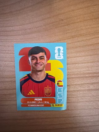Cromo Pedri España Mundial FIFA 2026