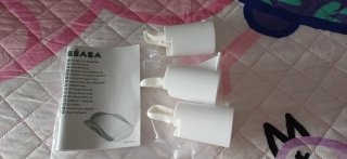 Cambiador Beaba gris y blanco