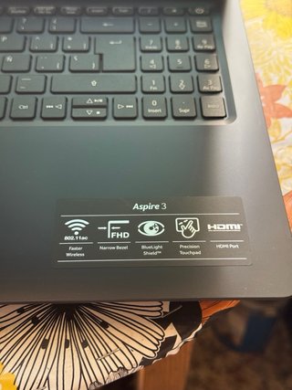 Acer Aspire A315-54 Portátil Negro
