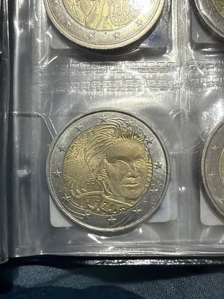 Moneda 2 euros Francia 2018