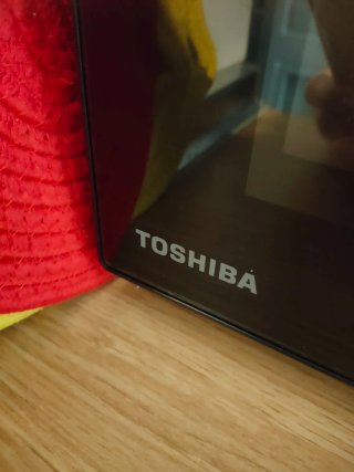 Microondas Toshiba Negro