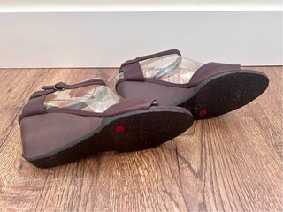 Sandalias Marrones Cuña