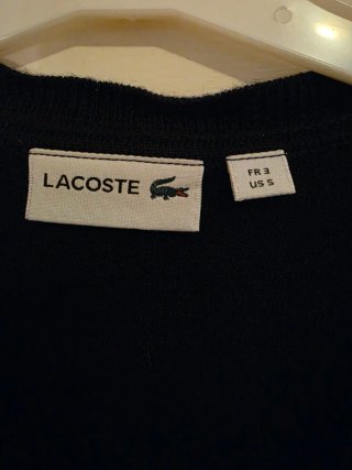 Maglione vintage Lacoste Uomo Blu Scuro