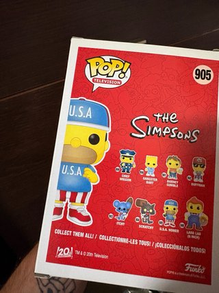 Funko Pop! The Simpsons USA Homer 905