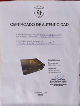 Humidor de puros Club Habana