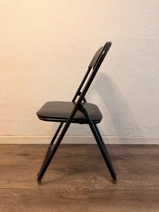 Silla Plegable Negra