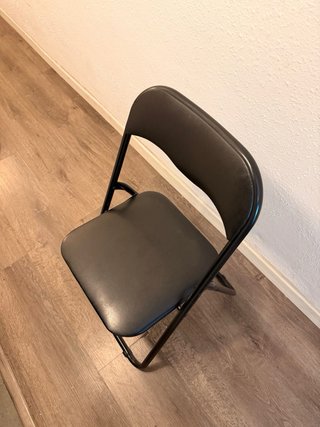 Silla Plegable Negra