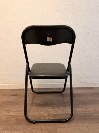 Silla Plegable Negra