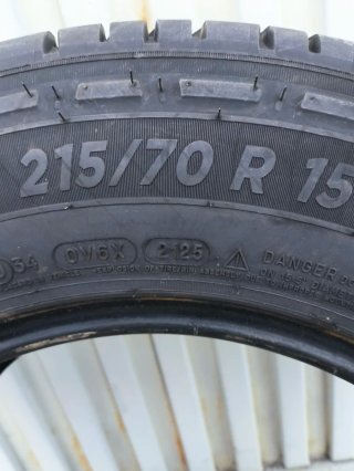 Neumáticos Michelin 215/70 R15C