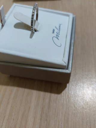 Anello Miluna Argento con Zirconi