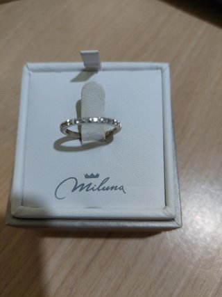 Anello Miluna Argento con Zirconi