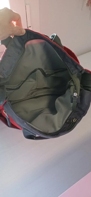Bolso Skip Hop Bebé con Cambiador Rojo