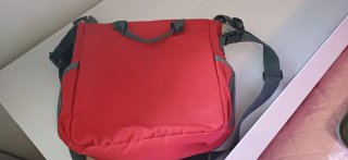 Bolso Skip Hop Bebé con Cambiador Rojo