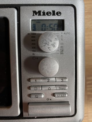 Microondas Miele de juguete