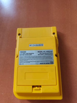 Nintendo Game Boy Pocket Amarilla (Leer)