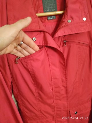 Cazadora Geox Rosa Mujer