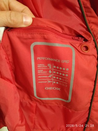 Cazadora Geox Rosa Mujer