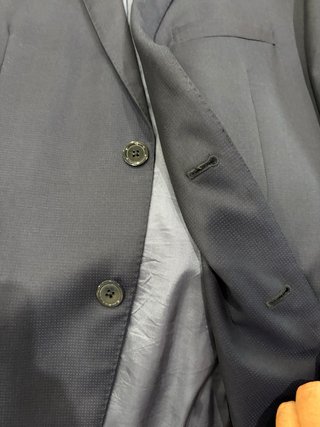 Traje Massimo Dutti Azul. Muy buen estado