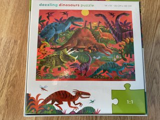 Puzzle Dinosaurios Crocodile Creek 60 piezas