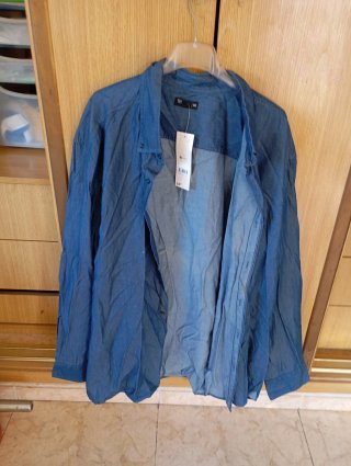 Camisa vaquera TEX hombre talla XXXL