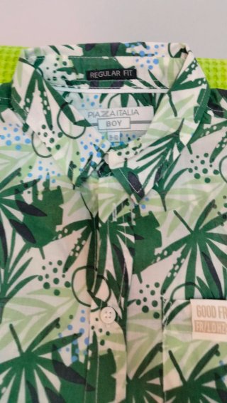 Camicia fantasia 9/10 anni