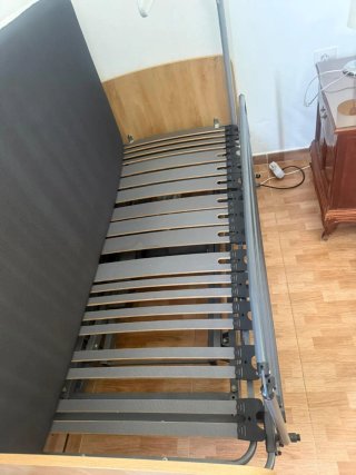 Cama articulada eléctrica con colchón