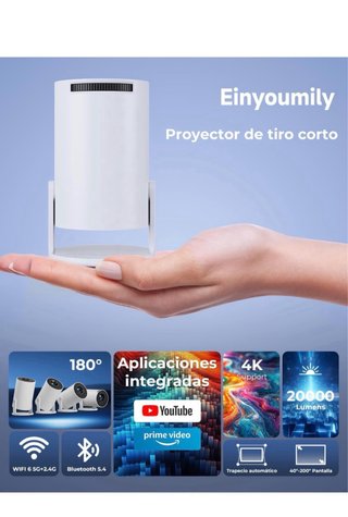 Proyector Einyoumily Negro