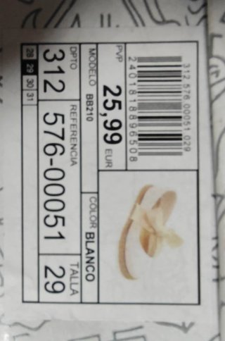 Manoletinas blancas para niña, NUEVAS