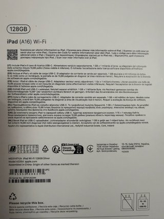 Caja Apple iPad