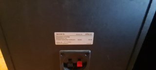 Altavoces Sony Negros