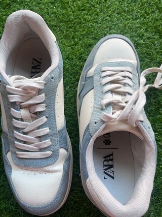 Zapatillas Zara Hombre Azul/Blanco