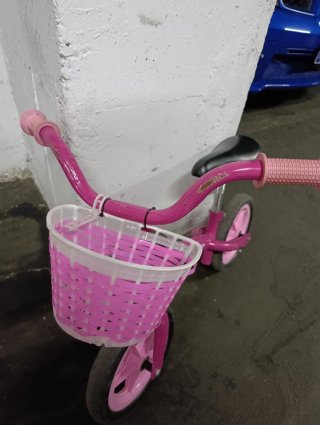 Bicicleta de equilibrio rosa Chicco